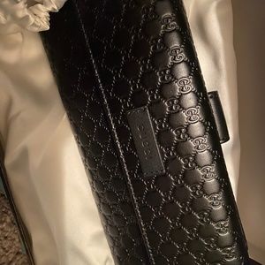 Microguccissima Continental Flap Wallet